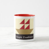 Eenvoudige traditionele Mok (Midden)