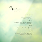 Eenvoudige, transparante minimalistische bruiloft raamsticker (Vel 3)