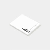 Eenvoudige Trendy Geometric Post-it® Notes (Schuin)
