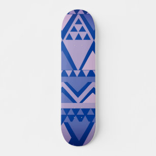 Eenvoudige Tribal Art Patroon Violet Persoonlijk Skateboard