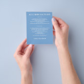 Eenvoudige Trouwdetails op Budget Flyer (Hand)