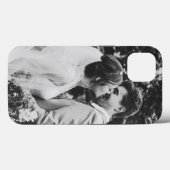 Eenvoudige trouwfoto pasgetrouwd koppel  Case-Mate iPhone case (Achterkant (horizontaal))