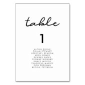 Eenvoudige trouwkaarten kaart (Voorkant)