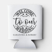 EENVOUDIGE TROUWONTVANGST BLIKJESKOELER (Achterkant)