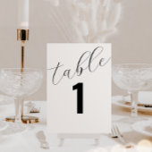 Eenvoudige Trouwtafel Aantal Zitkaarten Kaarten