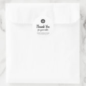 Eenvoudige Tuinaanleg Bedankt Sticker (Tas)