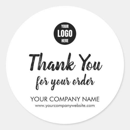 Eenvoudige Tuinaanleg Bedankt Sticker (Voorkant)