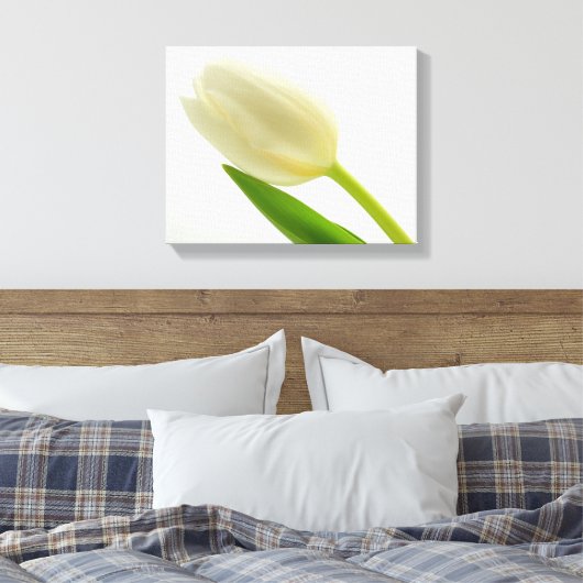 Eenvoudige tulp canvas afdruk (Insitu (Slaapkamer))