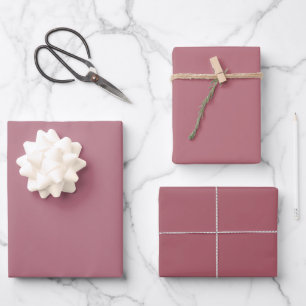 Eenvoudige Turkse Roze Gouden Roze Tinten 3 Tinten Inpakpapier Vel