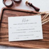 Eenvoudige twee gasten tellen | Maaltijdkeuze RSVP