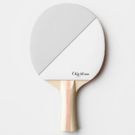 Eenvoudige Twee-Tint Ping Pong Paddle Tafeltennisbatje