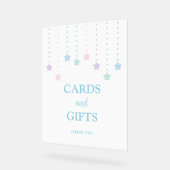 Eenvoudige Twinkle Little Stars Kaarten en geschen Acryl Bord (Hoek)