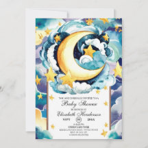 Eenvoudige Twinkle Star Celestial Baby shower