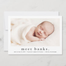 Eenvoudige Type Moderne Baby Foto Geboorte 