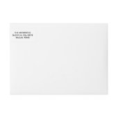 Eenvoudige typografie Afstuderen (Voorkant)