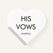 Eenvoudige typografie Elke kleur Zijn stem Notitieboek (Voorkant)