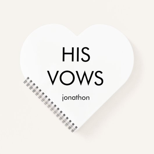 Eenvoudige typografie Elke kleur Zijn stem Notitieboek (Voorkant)