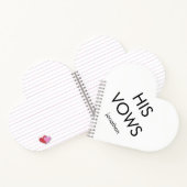 Eenvoudige typografie Elke kleur Zijn stem Notitieboek (Binnen)