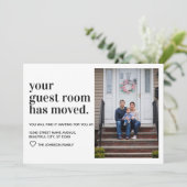 Eenvoudige Typografie Gast Room Bewegde Foto Beweg Aankondiging (Staand voorkant)