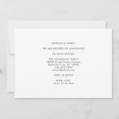 Eenvoudige Typografie Gast Room Bewegde Foto Beweg Aankondiging (Achterkant)