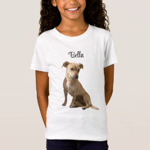 Eenvoudige Typografie Gepersonaliseerde Aangepaste T-shirt