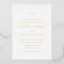 Eenvoudige typografie Monogram Minimalistische Tro