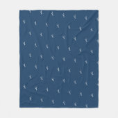 Eenvoudige typografie naam fleece deken (Voorkant)