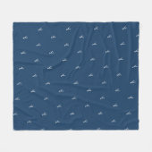 Eenvoudige typografie naam fleece deken (Voorkant (Horizontaal))