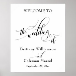 Eenvoudige typografie van de band poster