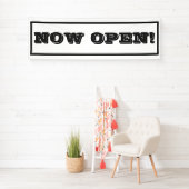 Eenvoudige typografie voor het promoten van een op spandoek (Insitu)