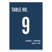 Eenvoudige Typografie Weddenschap Kaart (Voorkant)