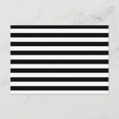 Eenvoudige Typografie Wedding Accommodatie Card Informatiekaartje (Achterkant)