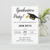 Eenvoudige typografie zwart-wit foto kaart (Staand voorkant)