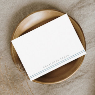 Eenvoudige typografische band bedankkaart