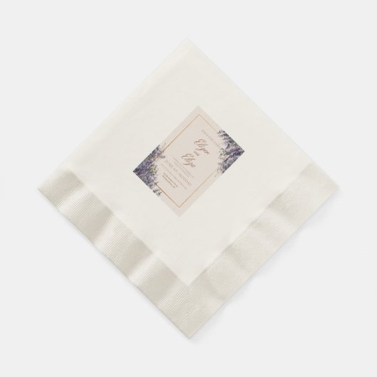 Eenvoudige uitnodiging : 12,7 cm x 17,8 cm, pap servet (Hoek)