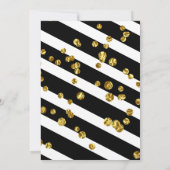 Eenvoudige uitnodiging in de vorm van een bridal e (Achterkant)