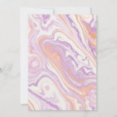 Eenvoudige uitnodiging op zaterdag (Achterkant)