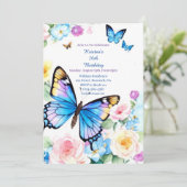 Eenvoudige uitnodiging op zaterdag (Staand voorkant)