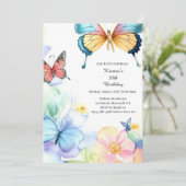 Eenvoudige uitnodiging op zaterdag (Staand voorkant)