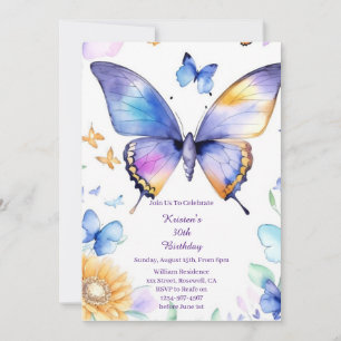 Eenvoudige uitnodiging op zaterdag