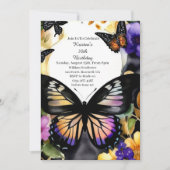 Eenvoudige uitnodiging op zaterdag (Voorkant)