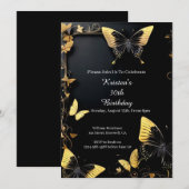 Eenvoudige uitnodiging op zaterdag (Voorkant / Achterkant)