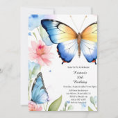 Eenvoudige uitnodiging op zaterdag (Voorkant)