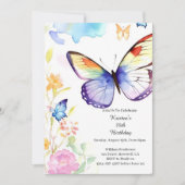 Eenvoudige uitnodiging op zaterdag (Voorkant)