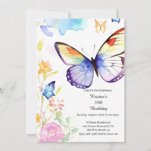 Eenvoudige uitnodiging op zaterdag