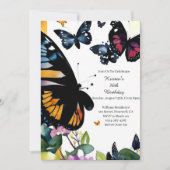 Eenvoudige uitnodiging op zaterdag (Voorkant)