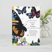 Eenvoudige uitnodiging op zaterdag (Staand voorkant)