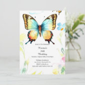 Eenvoudige uitnodiging op zaterdag (Staand voorkant)