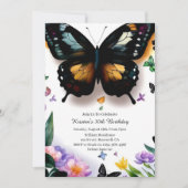 Eenvoudige uitnodiging op zaterdag (Voorkant)