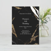 Eenvoudige uitnodiging op zaterdag (Staand voorkant)